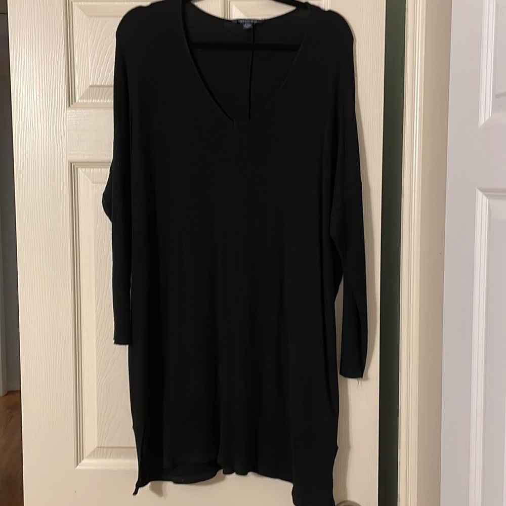 American Eagle Oversized black sweater dress